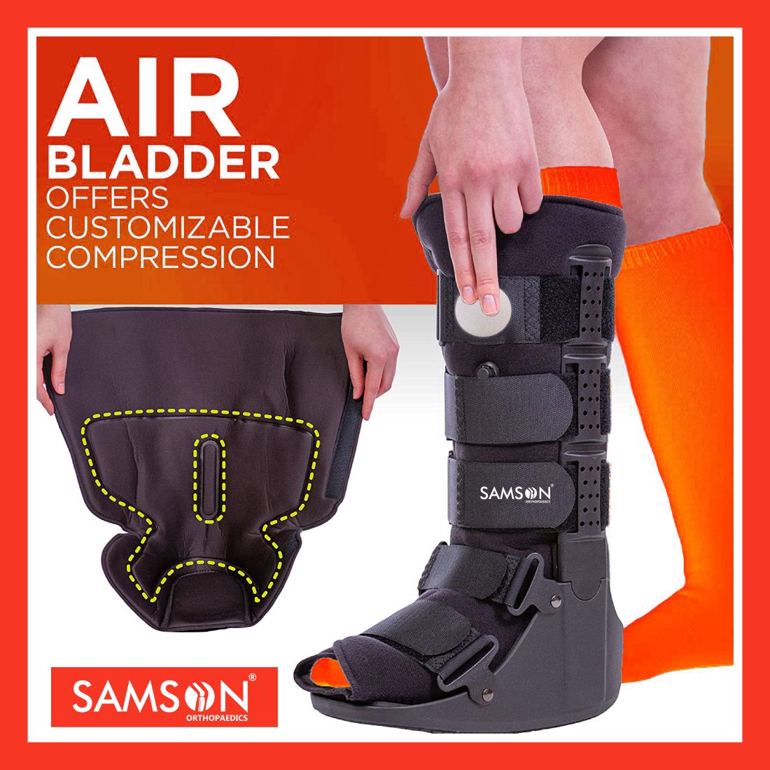 Air way Foot Walker Boot Long - Image 3