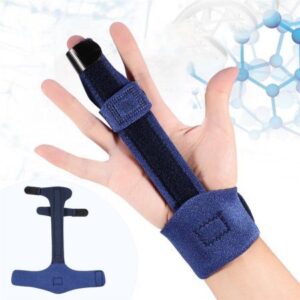 walfront adjustable finger splint metacarpal fracture healing mallet finger correcting support brace finger brace adjustable finger brace walmart com.jpeg